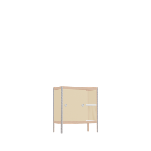 [400535028] Low cabinet (69x62x32 cm)