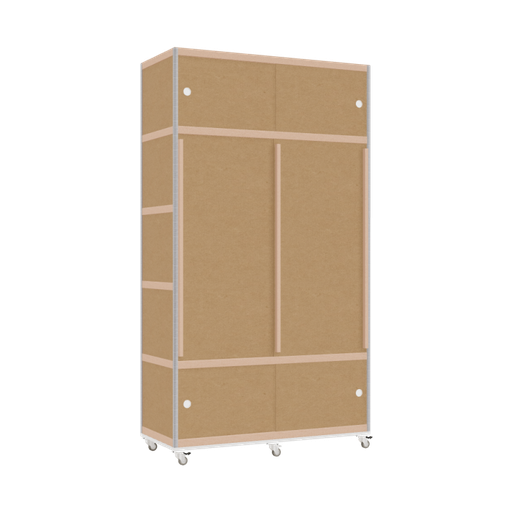 [400535029] Kleerkast (218x120x52 cm)