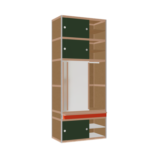 [400535065] Penderie (243x100x52 cm)