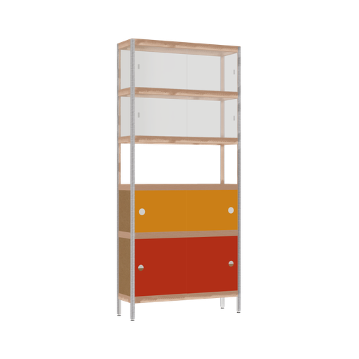 [400535097] Display cabinet (180x80x25 cm)