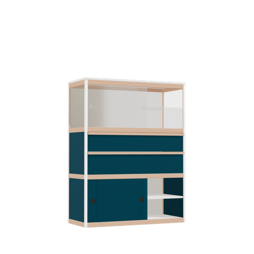 [400535107] Armoire (128.8x100x42 cm)