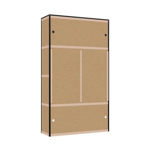 [400535138] Penderie (209.8x120x42 cm)