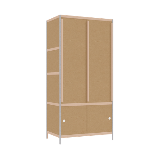 [400535146] Wardrobe (208x100x62 cm)