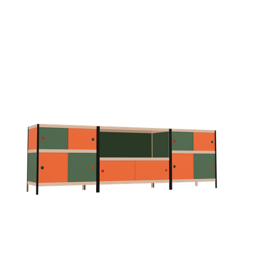 [f166128] Meubles (86x270x52 cm)