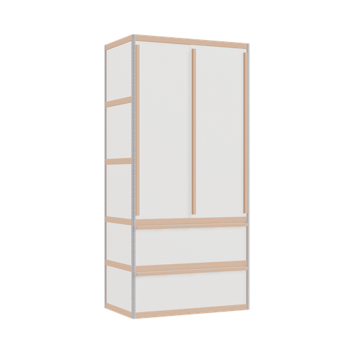 [400535183] Wardrobe (189x90x52 cm)