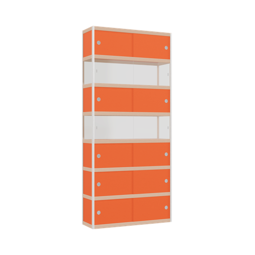 [400535221] Display cabinet (221x100x32 cm)