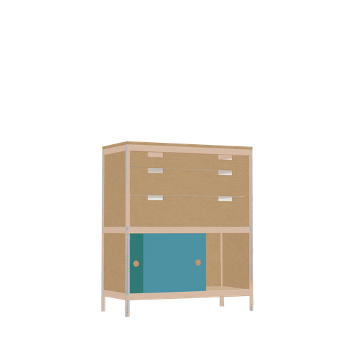 [400535280] Cabinet (107.8x90x42 cm)