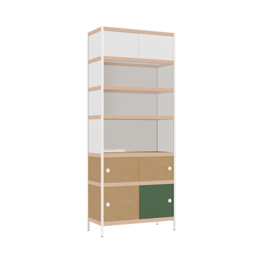 [400535281] Display cabinet (221x90x42 cm)