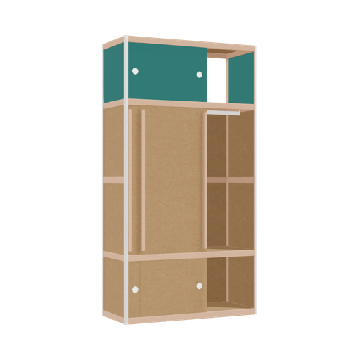 [400535298] Wardrobe (188x100x42 cm)