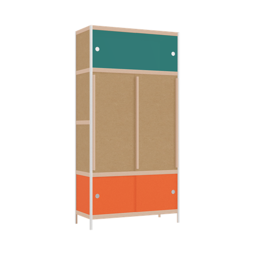 [400535309] Wardrobe (198x100x42 cm)