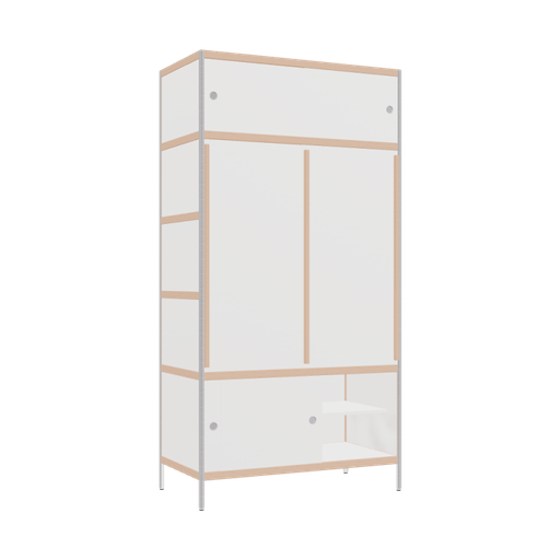 [400535338] Penderie (234x120x62 cm)