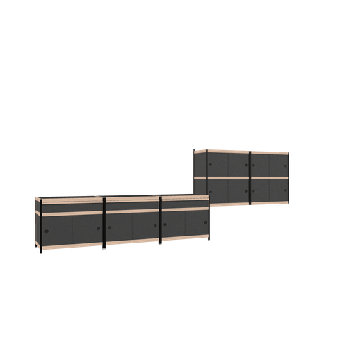 [f166183] Meubels (86x400x52 cm)