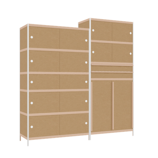 [f166191] Furniture (229x220x52 cm)