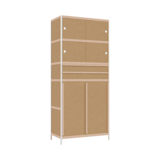 [400535354] Wardrobe (229x100x52 cm)