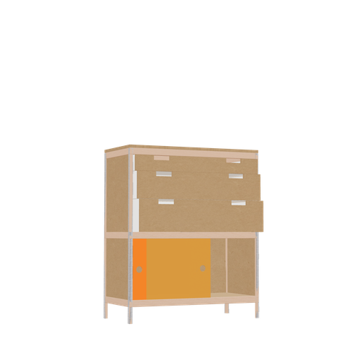 [400535376] Cabinet (107.8x90x42 cm)