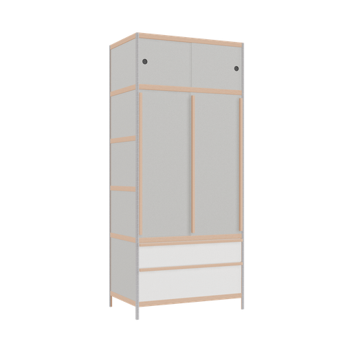 [400535440] Wardrobe (229x100x62 cm)