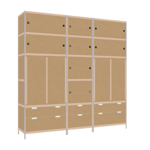 [f166218] Furniture (249x242x52 cm)