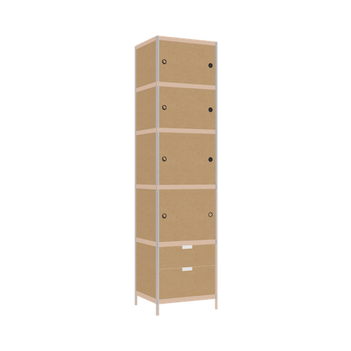 [400535443] Armoire (249x62x52 cm)