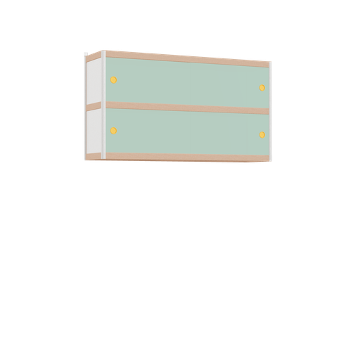 [400535466] Zwevende kast (66x120x32 cm)