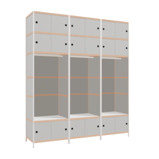 [f166235] Furniture (280x240x62 cm)