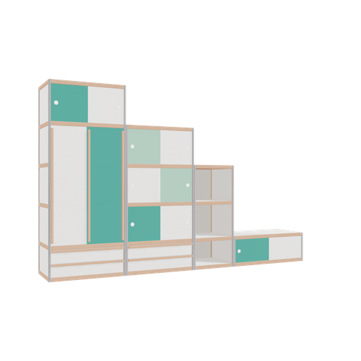 [f166236] Furniture (199x312x52 cm)