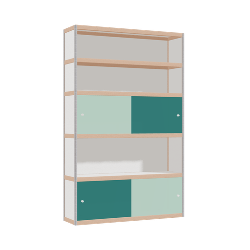 [400535542] Armoire (189x120x32 cm)