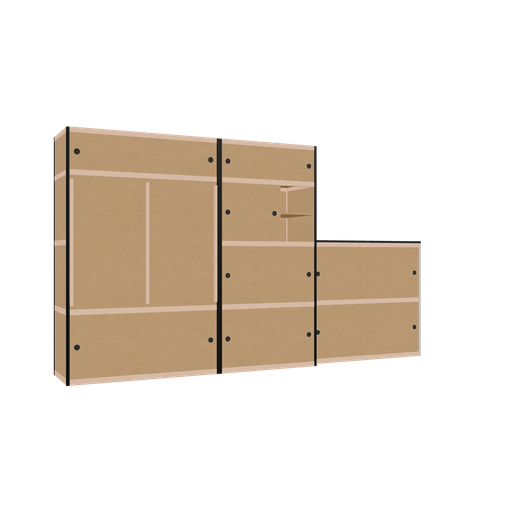 [f166245] Furniture (188x330x52 cm)