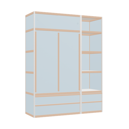 [f166248] Furniture (199x152x52 cm)