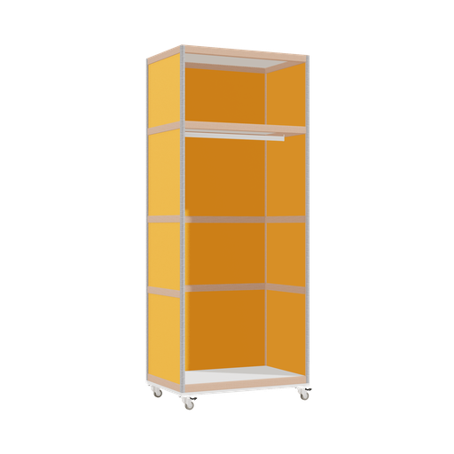 [400535591] Kleerkast (197x80x52 cm)