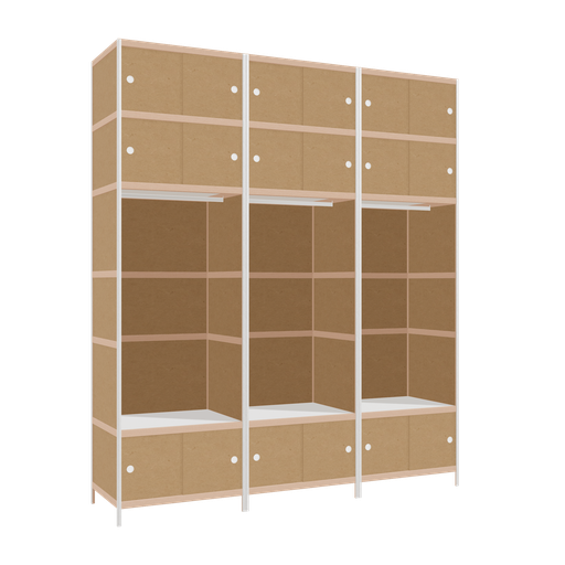 [f166252] Furniture (280x240x62 cm)