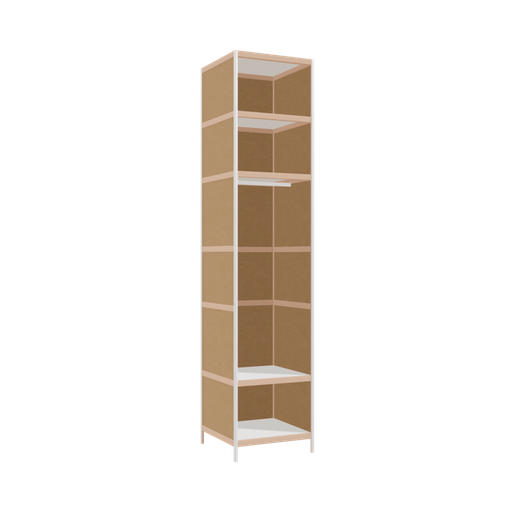 [400535599] Kleerkast (280x62x62 cm)