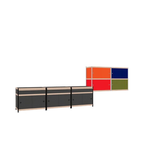 [f166256] Furniture (86x400x52 cm)