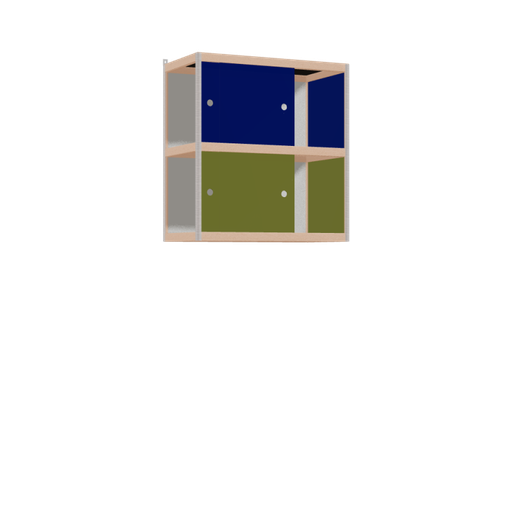 [400535613] Zwevende kast (86x80x42 cm)