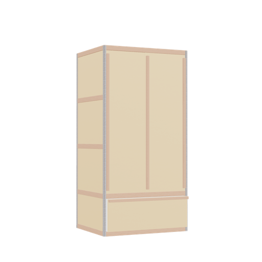 [400535617] Wardrobe (158x80x62 cm)