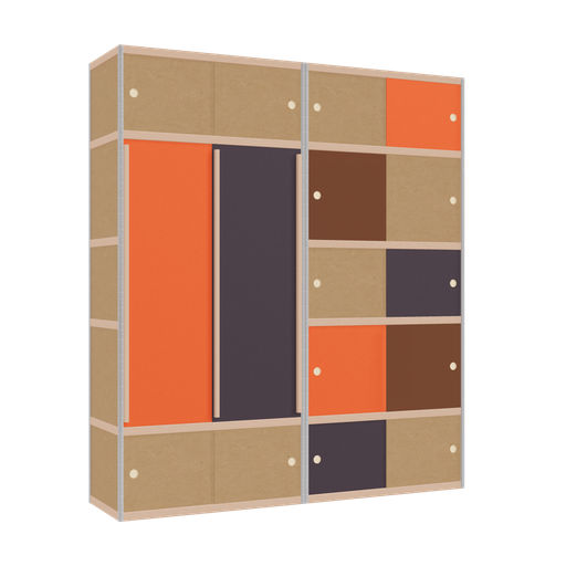 [f166286] Furniture (229x200x52 cm)