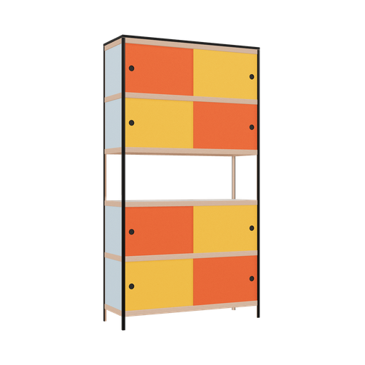 [400535730] Kast (220.8x120x42 cm)