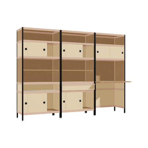 [f166324] Furniture (179.5x240x63.6 cm)