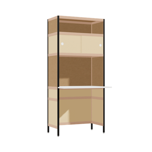 [400535763] Bureau débordant (179.5x80x63.6 cm)