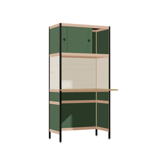 [400535788] Overhangend bureau (165.5x80x63.6 cm)