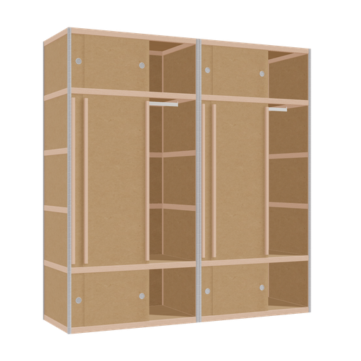 [f166344] Furniture (209x200x62 cm)