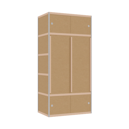 [400487042] Kleerkast (209x100x62 cm)