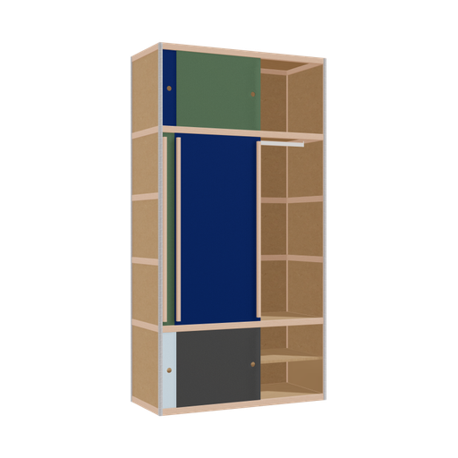 [400535852] Wardrobe (229x120x52 cm)