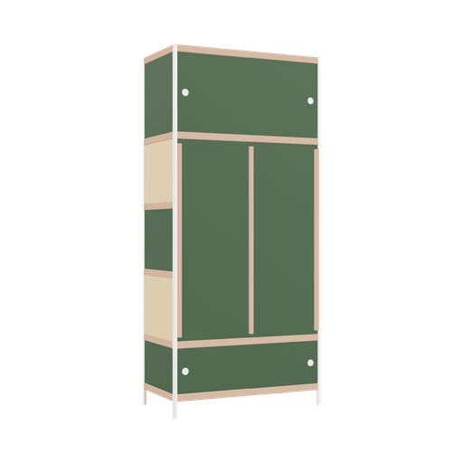 [400535867] Wardrobe (219x100x52 cm)