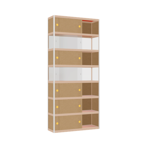 [400535871] Display cabinet (221x100x32 cm)