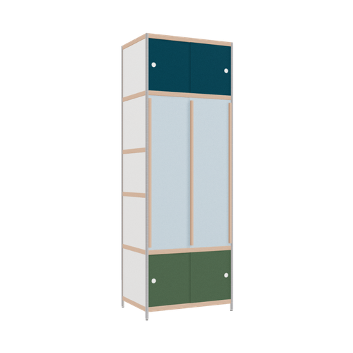 [400535891] Kleerkast (256x90x62 cm)