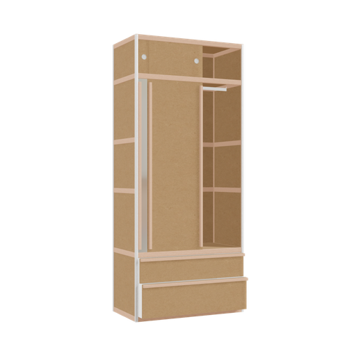 [400535903] Wardrobe (229x100x52 cm)