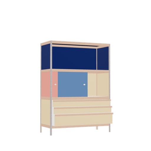 [400535966] Armoire (137x100x42 cm)