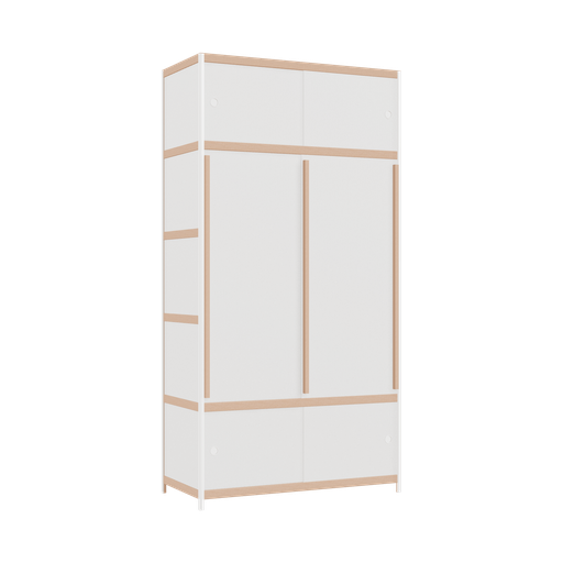 [400535979] Kleerkast (214x110x52 cm)