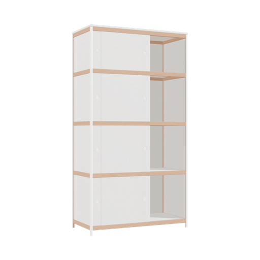 [400536001] Armoire (204.8x110x52 cm)