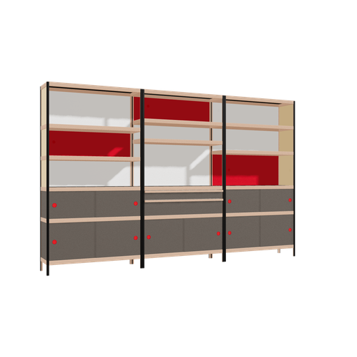 [f166412] Furniture (189x300x32 cm)